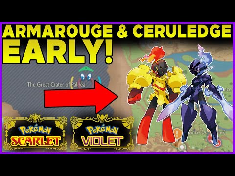 How to Get Armarouge & Ceruledge EARLY - Charcadet Location & Evolve Guide - Pokemon Violet Scarlet