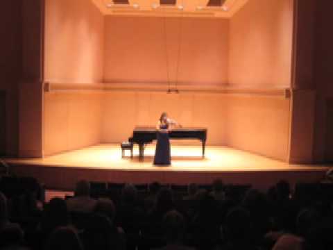 Capriccio, after Paganini, by Karim Al-Zand, performed by Rachelle Hunt
