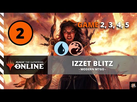 SONO TROPPO SCARSO | MODERN | IZZET BLITZ | GAME 2, 3, 4, 5 [MTGO ITA] [PARTE 2]