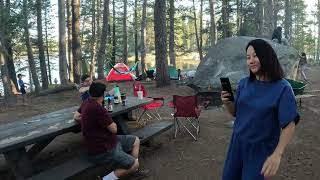 3 days Camping with family and friends at Kidd Lake CA