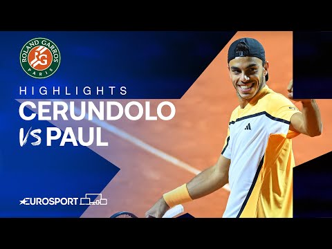 Francisco Cerundolo vs Tommy Paul | Round 3 | French Open 2024 Highlights ????????