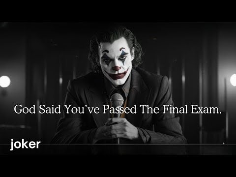 You've Surpassed The Ultimate Test Unknowingly _ The Blessings Are Coming! || Joker Motivation