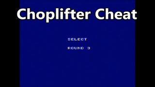 Choplifter! Level Select Cheat (Sega Master System) The No Swear Gamer