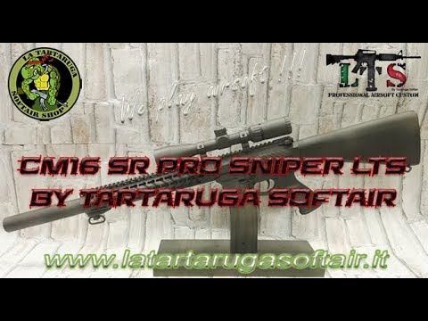 CM16 SR Pro Sniper LTS by La Tartaruga Softair