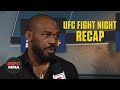 Jon Jones reacts to Jan Blachowicz’s KO win | UFC Fight Night Post Show | ESPN MMA