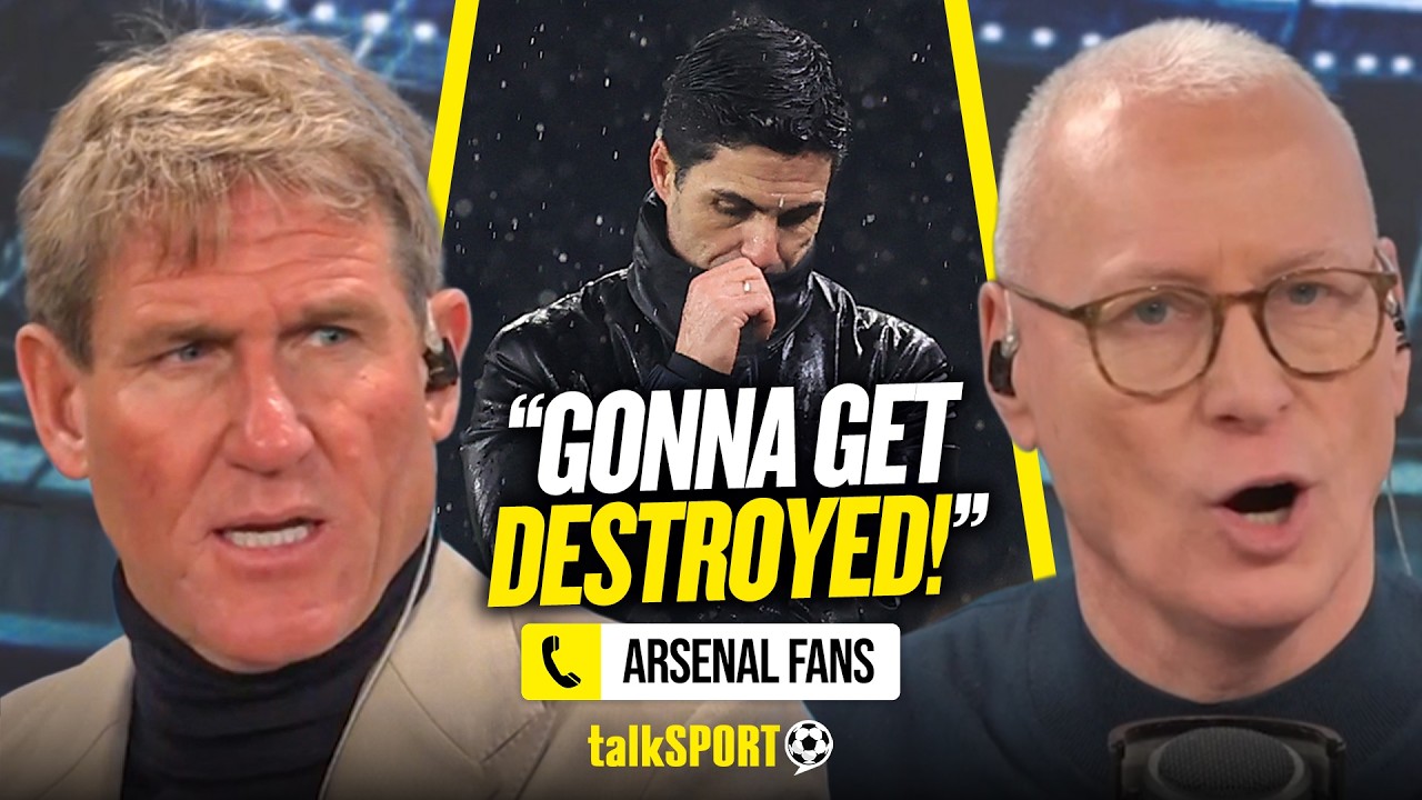 "DEFEATIST MENTALITY!" Simon Jordan GRILLS Arsenal fans for their LACK OF BELIEF!