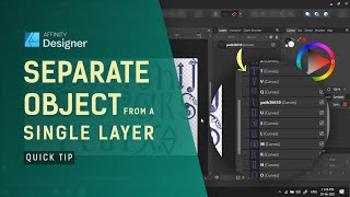 Download the video "Separate an Object from a Single Curves Layer | Affinity Designer Tip"