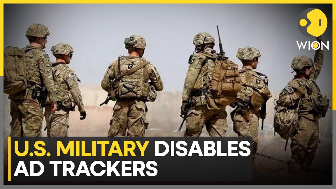 US Military Disables Advertising IDs On Devices | WION