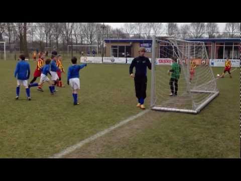 Hoeven E1 -  SJO Prinsenland E1, spannende momenten