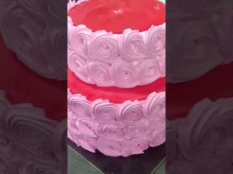 strawberry cake double story