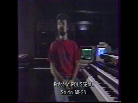 Frédéric Rousseau Vintage synthesizers demo 80s