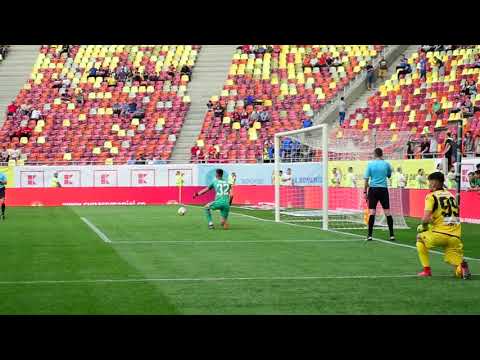 Loviturile de la 11 metri in urma carora Dinamo a castigat Cupa Romaniei