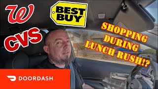 Shop and Deliver Orders During Lunch Rush! - DoorDash Top Dasher Along