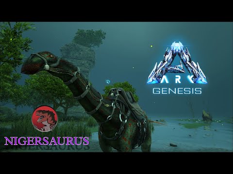 NIGERSAURUS Taming || Additional Creatures 2 Wild ARK || Ark Genesis