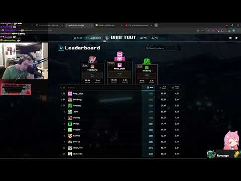 becoming the first to hit warden rank in draftout