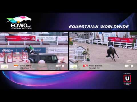 VIdeovergleich: Dieter Köfler vs. Nicole Scheller in der Casino GP Qualifikation - EQWOtv