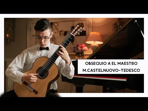 Obsequio a el maestro (Caprice de Goya 20) - M. Castelnuovo-Tedesco played by Cedric Honings (4K)