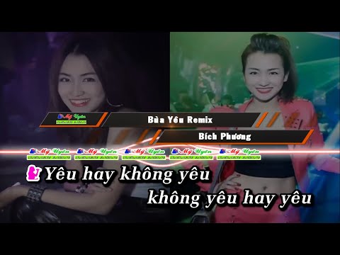 Karaoke | Bùa Yêu (Remix) (#KBYR) - Bích Phương & Vũ Kem