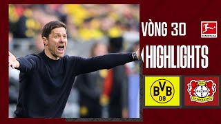 Highlights Dortmund vs Bayer Leverkusen | Đúng là không gì cản nổi thầy trò Xabi Alonso