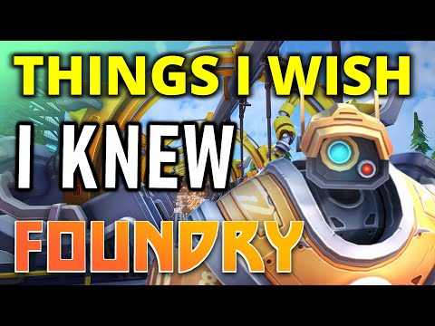 Beginner's Guide to FOUNDRY- 20 THINGS I wish I knew - Best Research, Build Patterns, Power Tips