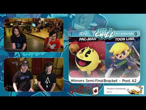 Keep it Chill #4 - JoJodaHobo (Toon Link) vs JDV (Pac-Man) - Winners Round 3