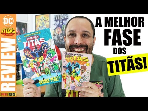 Lendas do Universo DC Os Novos Tits - A origem da equipe! A Melhor fase nos quadrinhos [Review] HQs