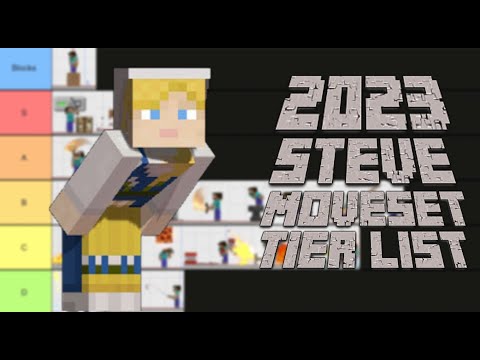 STEVE'S 2023 MOVESET TIER LIST