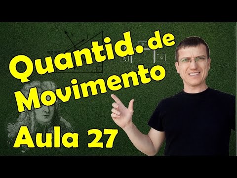 QUANTIDADE DE MOVIMENTO - DINÂMICA AULA 27 - Prof. Marcelo Boaro