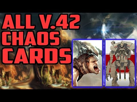 [Paragon] V.42 In-Depth CHAOS Affinity Cards Discussion