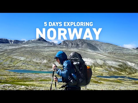 5 Day Wild Camp in Rugged Norwegian Wilderness