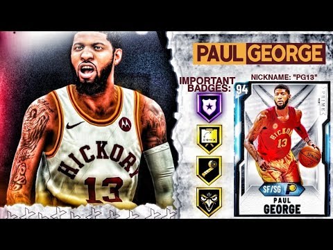 DIAMOND PAUL GEORGE GAMEPLAY! THE BEST SMALL FORWARD IN NBA 2k20 MyTEAM Video