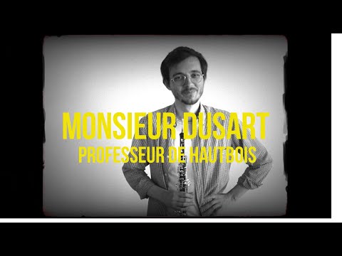 ACADEMIE DE MUSIQUE DE BELOEIL - Cours de Hautbois avec Monsieur Dusart