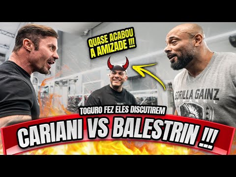 TOGURO LANÇOU O DESAFIO E A AMIZADE DE CARIANI E BALESTRIN QUASE ACABOU !!!