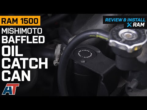 2009-2019 Ram 1500 5.7L Mishimoto Baffled Oil Catch Can Review & Install