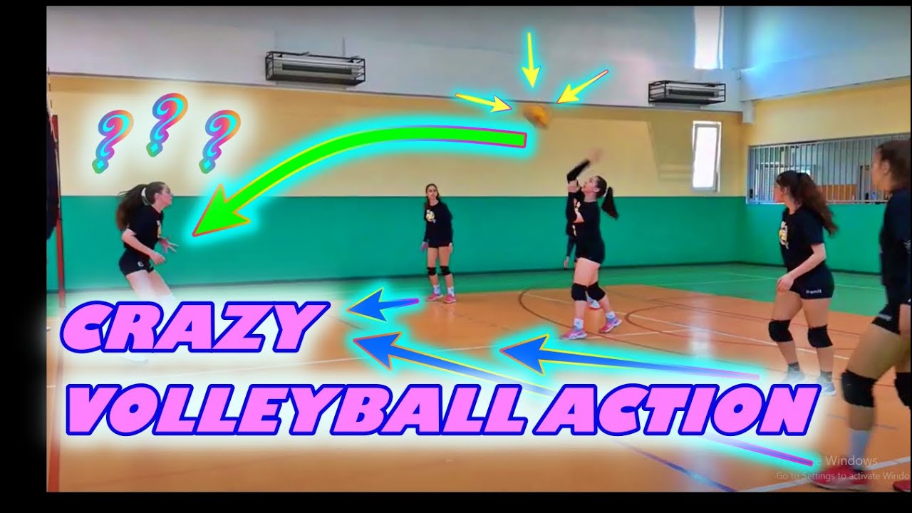 CRAZY VOLLEYBALL ACTION | Youth Volleyball Training
