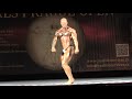 Matúš Hromec Competitor No 6 NABBA Men Class 1 RLS Prague Open 2019