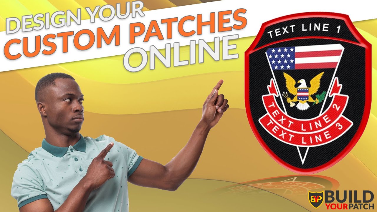 Design A Custom Patch Online Using Our Templates - Build Your Patch
