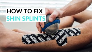 Recoup | How to use KT Tape and Ice Massage to Fix Shin Splints