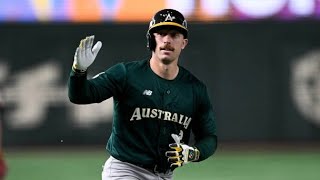 2024プレミア12豪代表 Alex Hall 2024豪リーグ・2023米マイナーでの本塁打集