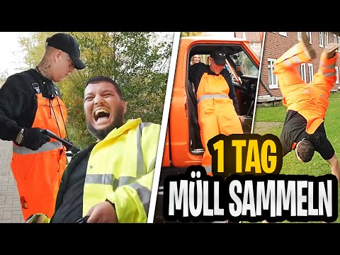 1 TAG als MÜLLSAMMLER mit @AbuGoku9999 😂🦺 ZUSCHAUER helfen mit! | MontanaBlack IRL