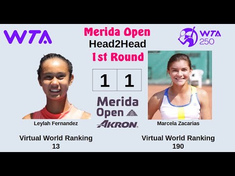 Merida Open 2023 | Leylah Fernandez vs Marcela Zacarias | 1st Round | AO Tennis 2