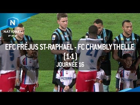J16 : EFC Fréjus Saint-Raphaël - FC Chambly Thelle (1-1), le résumé