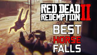 Best Horse Fails in Red Dead Redemption 2 _ RDR2 Epic Horse Crash at ...