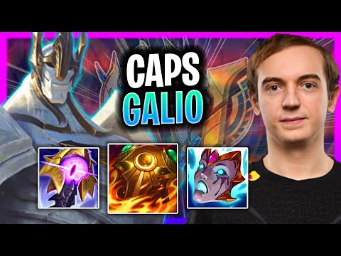 CAPS IS SO CRAZY WITH GALIO! | G2 Caps Plays Galio Mid vs Corki!  Season 2024