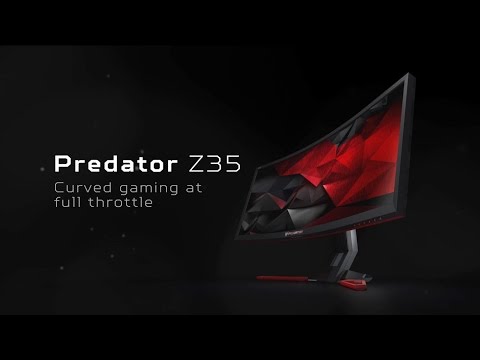 Acer Predator Z35 bmiphz Video #1
