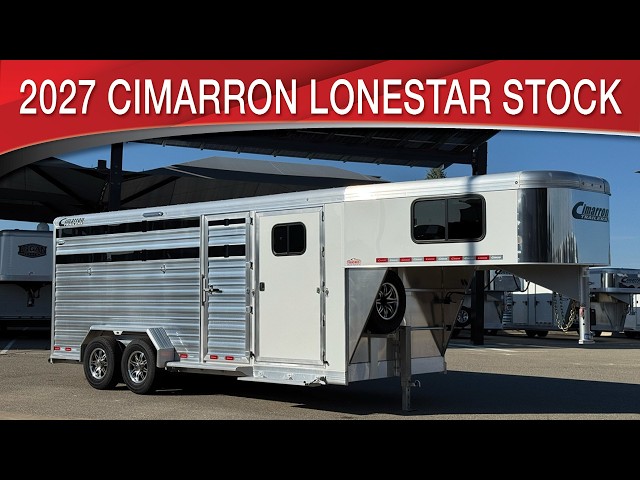 Preview image of 2026 Cimarron Lonestar Gooseneck Stock Combo youtube video