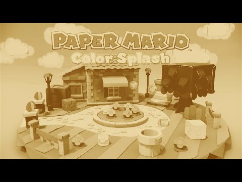 Let's Play Paper Mario Color Splash. Ep. 1: Welcome to Prism Island!
