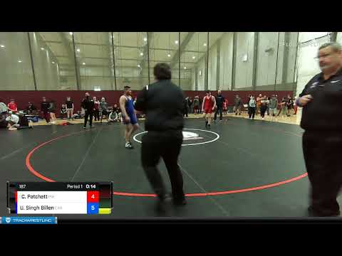 187 Lbs Round 2 - Corban Patchett, Puyallup WC Vs Udaypartap Singh Billen, Canada D88e
