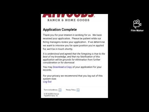 Atwoods Job Application Online