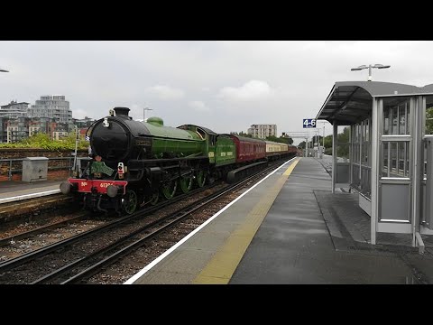 61306 Mayflower with The Royal Windsor Steam Express on the 27th July 2021.